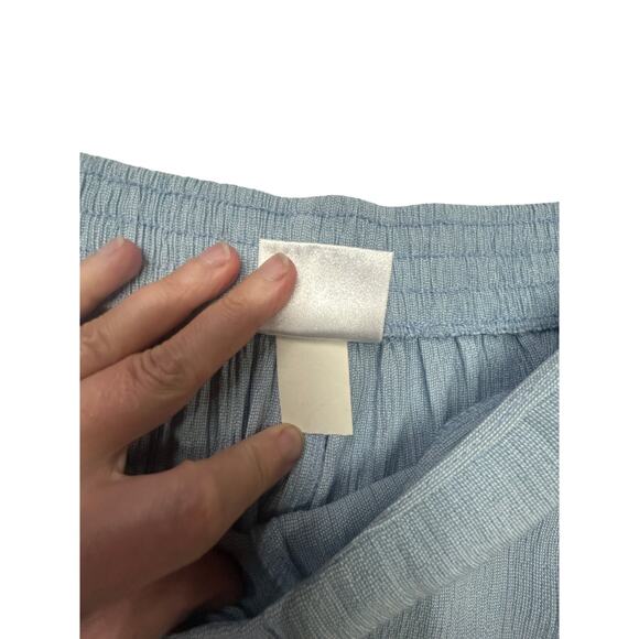 Vintage‎ Light Blue Wide Leg Lounge Shorts Fashion Bug 1X - Picture 4 of 8